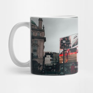 Rainy Piccadilly Circus - London Mug